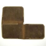 3-way wallet weathered brown